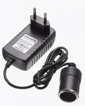 Адаптер питания 12V 2A разъём с гнездом прикуривателя от магазина РЭССИ